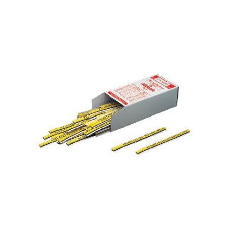 86131446 MURRPLASTIK Labelling Idents BK 30 Upper case letters Yellow j