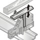86301219 MURRPLASTIK Labelling BZS labelling system - attachment End cap for label rail BZS 9