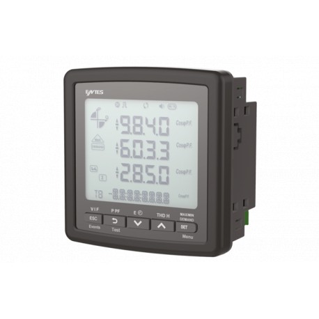 40101022 ENTES ANALISADOR DE REDES MODULAR TRIFÁSICO COM VISOR LCD, Desenhado para ser usado na medição e co..