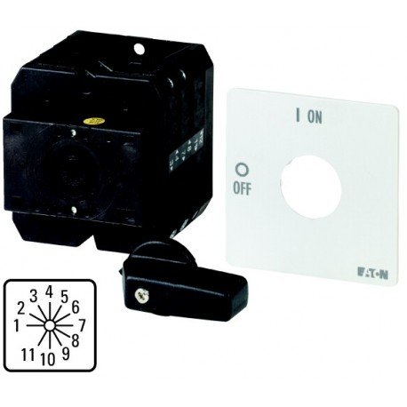 T5-6-15252/X 094878 Y7-94878 EATON ELECTRIC Step switch, 1p, Ie 80A, 1-11, 30°, maintained, replacement swit..