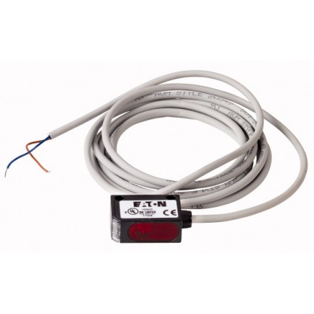 E71-NTBS-CA 100521 EATON ELECTRIC Detector Fotoeléctrico, Amplio rango 1.5m, 4 hilos, 10 30 V DC, NPN, cable