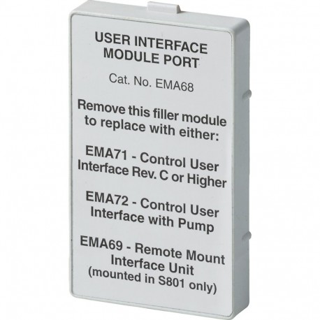 EMA68 144556 Y7-144556 EATON ELECTRIC Capot de console de paramétrage EMA71 du démarreur progressif S801+