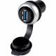 M22-USB 147539 Y7-147539 EATON ELECTRIC Élément frontal, chromique, +USB 3,0