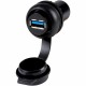 M22S-USB 147541 Y7-147541 EATON ELECTRIC Elemento frontale, nero, +USB 3.0