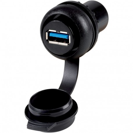 M22S-USB 147541 Y7-147541 EATON ELECTRIC Elemento frontale, nero, +USB 3.0