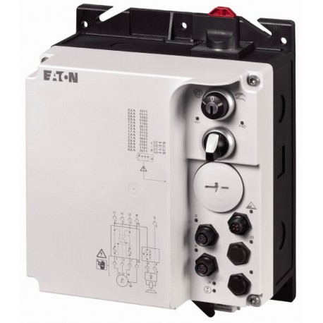 RAMO-W02AI1S-C32RS1 150161 EATON ELECTRIC Reversing starter, manual override switch, 400 V AC, 3-phase, 6.6 ..