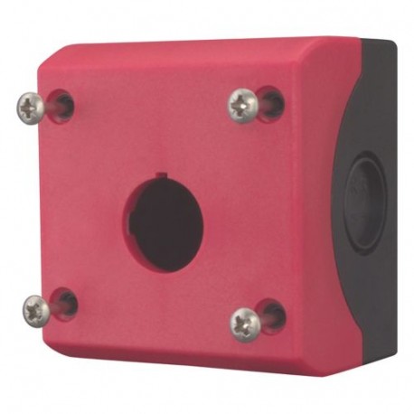 M22-SOL-IR1Q 150646 Y7-150646 EATON ELECTRIC Surface mounting enclosure, black, red cover