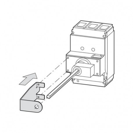 NZM1-XHB-DA-AS 158048 Y7-158048 EATON ELECTRIC Support to handle NZM1-XHB-NA