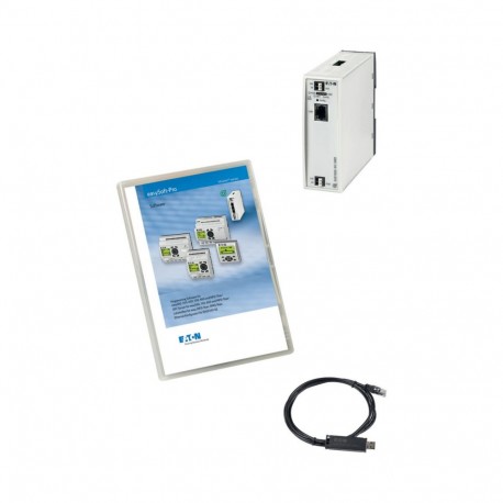 EASY-BOX-802-SWD-USB 158461 EATON ELECTRIC Starter kit, EASY802-DC-SWD, EU4A-RJ45-USB-CAB1 e easySoft-Pro