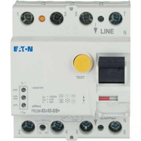 FRCDM-63/4/03-S/B+ 167890 FRCDM-63/4/03-S/B. EATON ELECTRIC Interruttore differenziale digitale sensibile a ..