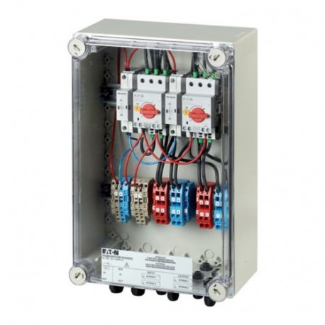 SOL30X2-SAFETY-MC4-U(230V50HZ) 168098 SOL30X2-S-MC4-U-F EATON ELECTRIC Interruptor de bombero Para 2 ramales..