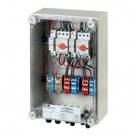 SOL30X2-SAFETY-MC4-U(230V50HZ) 168098 Y7-168098 EATON ELECTRIC Vigile del fuoco switch per 2 stringhe, 30A, ..