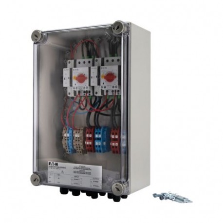 SOL30X2-SAFETY-MV-U(230V50HZ) 168099 Y7-168099 EATON ELECTRIC Fireman's switch, for 2 strings, 30A, MV