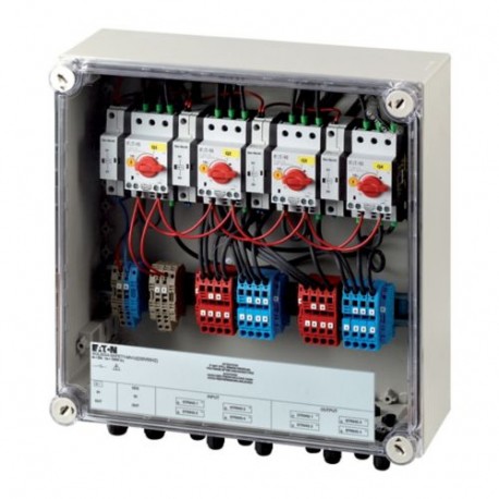 SOL30X4-SAFETY-MC4-U(230V50HZ) 168102 Y7-168102 EATON ELECTRIC Fireman's switch, for 4 strings, 30A, MC4