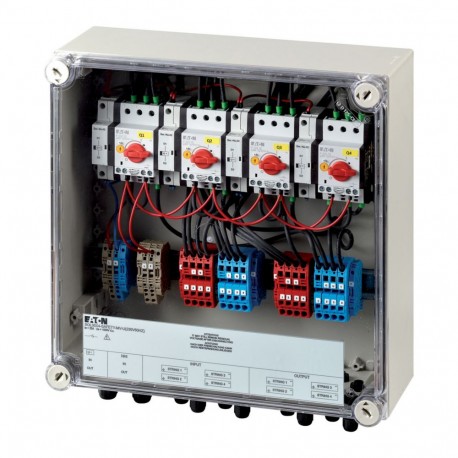 SOL30X4-SAFETY-MC4-U(230V50HZ) 168102 Y7-168102 EATON ELECTRIC Vigile del fuoco switch per 4 stringhe, 30A, ..