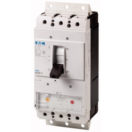 NZMN3-A400-SVE 168487 EATON ELECTRIC Interruptor automático NZM, 3P, 400A, de encaixe