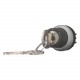 M22-WS-RS 171147 Y7-171147 EATON ELECTRIC Key-operated pushbutton (Ronis 455), 2 positions