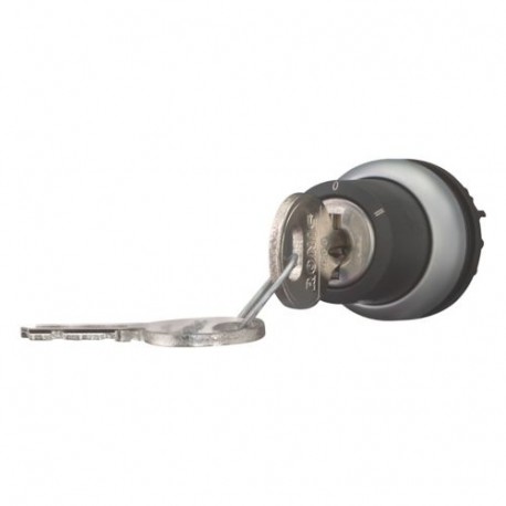 M22-WRS3-RS-A1 171155 Y7-171155 EATON ELECTRIC Key-operated pushbutton (Ronis 455), 3 positions