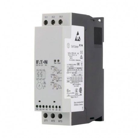DS7-340SX024N0-L 171745 EATON ELECTRIC Softstarter, 24 A, 200 480 V AC, 24 V AC/DC, Baugröße FS2, Umgebungst..