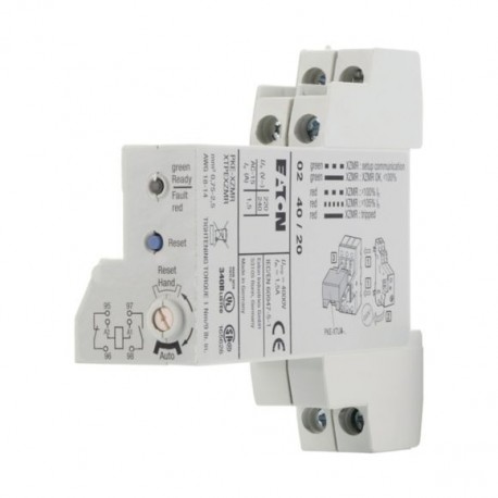 PKE-XZMR(24VDC) 173425 EATON ELECTRIC Steuerrelais, 24VDC, 8DI(2AI), 4DO-Relais, Grafik-Display