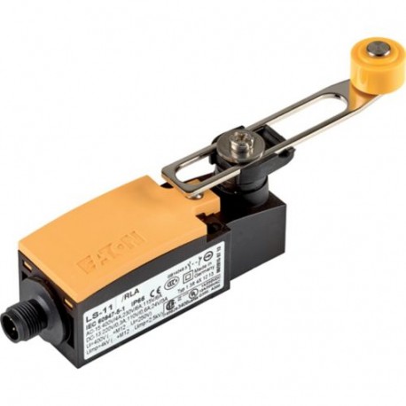 LS-11/RLA-M12A 178139 EATON ELECTRIC Position switch Insulation 1 NO + 1 NC Connection M12A Lever rotary adj..