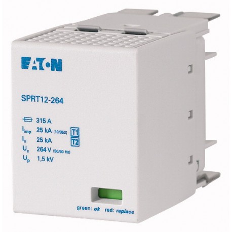 SPRT12-264 183186 EATON ELECTRIC Transient voltage surge suppression module, SPRT12 L SPD insert