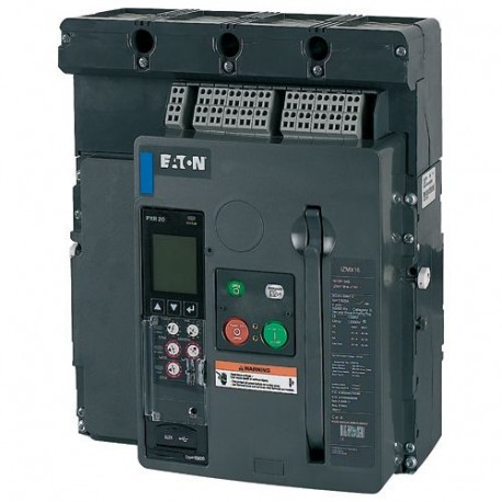 IZMX16B4-P12F-1 183401 4398045 EATON ELECTRIC Circuit-breaker, 4 pole, 1250 A, 42 kA, P measurement, IEC, Fi..