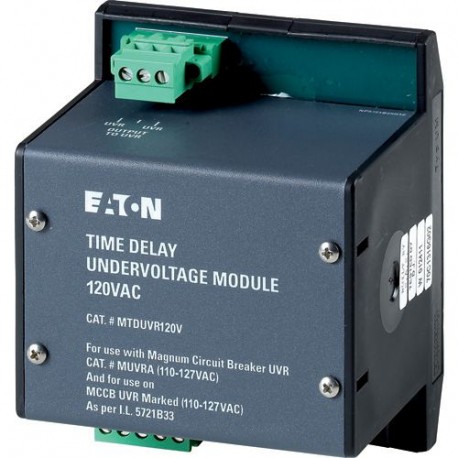 IZMX-UVR-TD-120AC-1 184165 70C1316G01 EATON ELECTRIC Delay module for U-actuator, 120 VAC