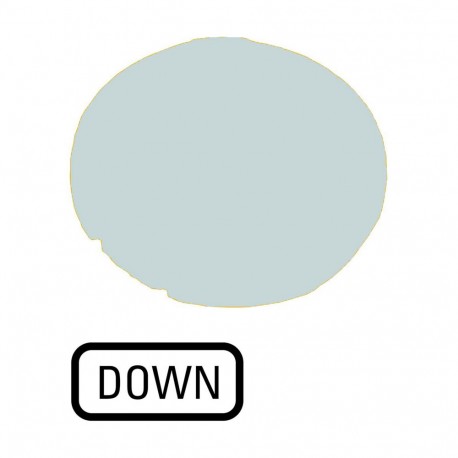 M22-XDL-W-GB4 218332 Y7-218332 EATON ELECTRIC Lens, indicator Flush White DOWN