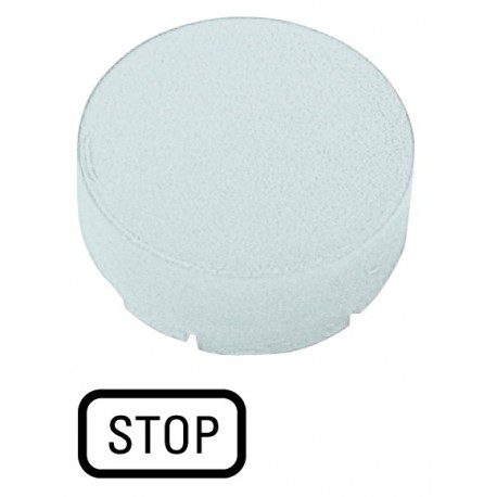 M22-XDLH-W-GB0 218370 M22-XDLH-W-GB0Q EATON ELECTRIC Lens, indicator Outgoing White STOP