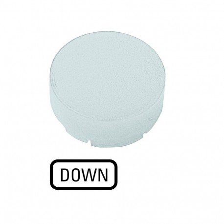 M22-XDLH-W-GB4 218375 Y7-218375 EATON ELECTRIC Lens, indicator Outgoing White DOWN