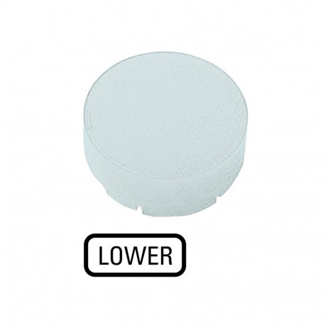 M22-XDLH-W-GB18 218383 Y7-218383 EATON ELECTRIC Lens, indicator Outgoing White LOWER