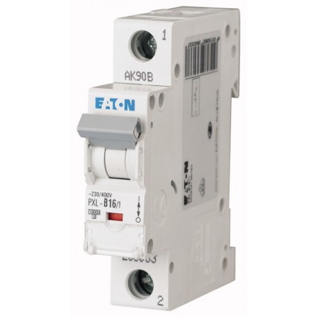 PXL-B16/1 236033 EATON ELECTRIC Miniature circuit breaker (MCB), 16A, 1p, B-Char, AC