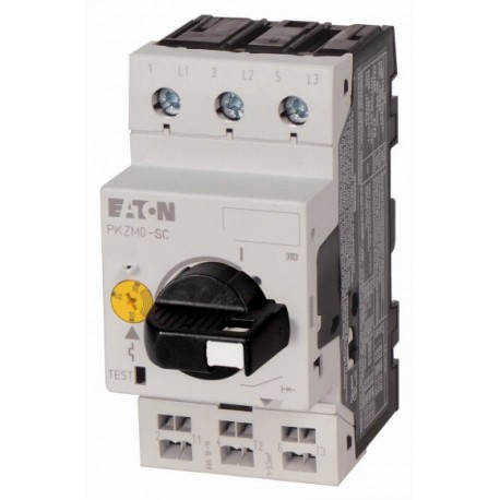 PKZM0-10-SC/AK 265354 XTPRSC010BC1 EATON ELECTRIC Interruptor protector de motor 3 polos Ir 6-10 A Conexión ..