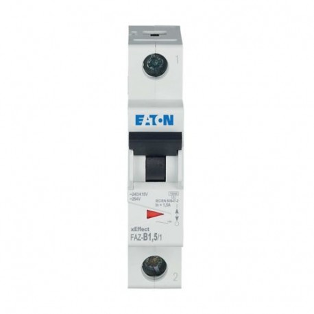 FAZ-B1,5/1 278521 Y7-278521 EATON ELECTRIC Interruptor magnetotérmico FACE, 1.5, 1P, curva B
