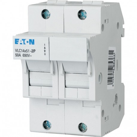 VLC14-2P 285363 EATON ELECTRIC Base fusíveis, 50A, 2P, 14x51