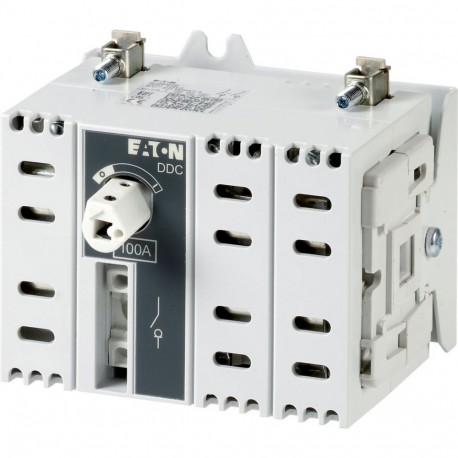 DDC-100/2-SK 6098927 Y8-6098927 EATON ELECTRIC DC switch disconnector, 100 A, 2 pole, 2 N/O, 2 N/C, Without ..