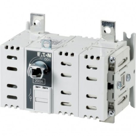 DDC-125/2-SK 6098931 EATON ELECTRIC DC interruptor seccionador, 125 A, 2 polos, 2 N/S, 2 N/C, Sem manopla ro..