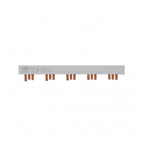 BB3P100M15 EATON ELECTRIC BUSBAR, low voltage, 100 A, AC 600 V, DC 1000 V, 15 x 16 x 208 mm, 12P, UL