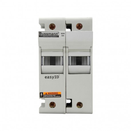 30AJ MODULEAR FUSEHOLDER 2 POLE CH30J2 EATON ELECTRIC Fuse-holder, low voltage, 30 A, AC 600 V, DC 600 V, UL..