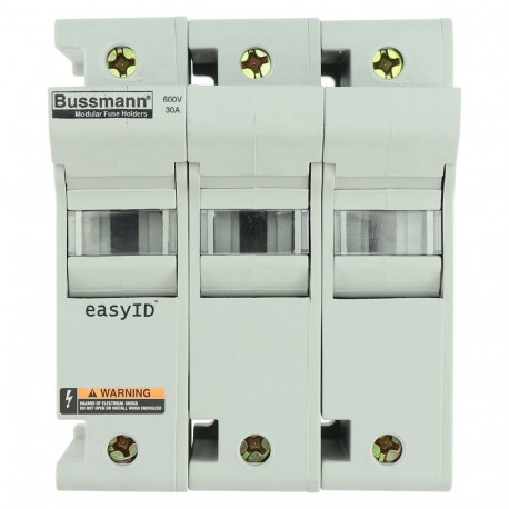 30AJ MODULAR FUSEHOLDER 3 POLE CH30J3 EATON ELECTRIC Sicherungshalter, Niederspannung, 30 A, AC 600 V, DC 60..
