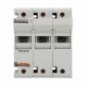 30A INDICATOR FUSEHOLDER 3 POLE CH30J3I EATON ELECTRIC Sicherungshalter, Niederspannung, 25 A, AC 400 V, 8 x..
