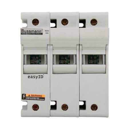 30A INDICATOR FUSEHOLDER 3 POLE CH30J3I EATON ELECTRIC Sicherungshalter, Niederspannung, 25 A, AC 400 V, 8 x..