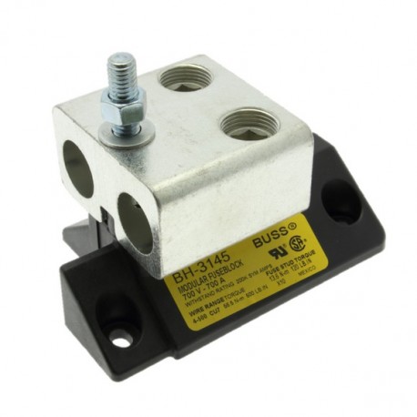 FUSEBLOCK 700V 100A J70100-3CR EATON ELECTRIC Blocco portafusibile, corsa rapida, 100 A, AC 700 V, UL