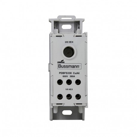 PDB FINGER SAFE ASSEMBLY PDBFS330 EATON ELECTRIC BPZ-KB-6/125 RIPARTITORE 125A 1P 6 OUT