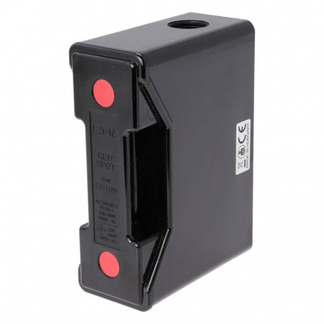 RS100H EATON ELECTRIC Base de fusível, BT, 100 a, AC 690 V, BS88/A4, 1F, BS