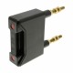 RS63P EATON ELECTRIC Fuse-holder, LV, 100 A, AC 690 V, BS88/A4, 1P, BS, back stud connected, black