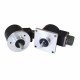 MDI63D 380 MDI63D256S5/30L9SXPR MICRO DETECTORS Incremental Encoder Solid Shaft 63mm, Flange D, Resolution 2..