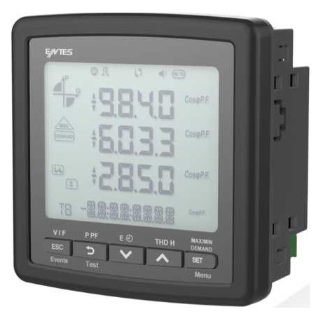 MPR-46S 40101025 ENTES Dreiphasiger modulare Netzwerkanalysator mit LCD-Panel-Kommunikation