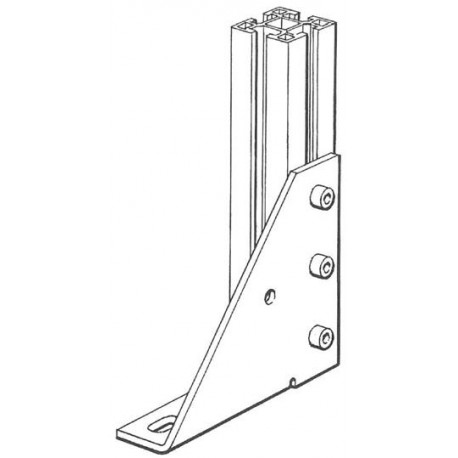 JSM 36-K2 2TLA040030R1000 ABB ДСМ 36-К2 FLOORBRACKET в сталь для ДСМ A44A
